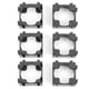 thumbnail image 5 of Agarre pesado, agarre pesado de metal ajustable Agarre pesado ajustable Agarre para ejercitador de mano Grado profesional Jadeshay A, 5 of 8