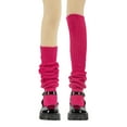 thumbnail image 2 of Kaemgyyd Thigh High Socks for Women Fashion Cute Ribbed Knit over the Knee Socks Solid Color Long Thermal Leg Warmers Winter, 2 of 2