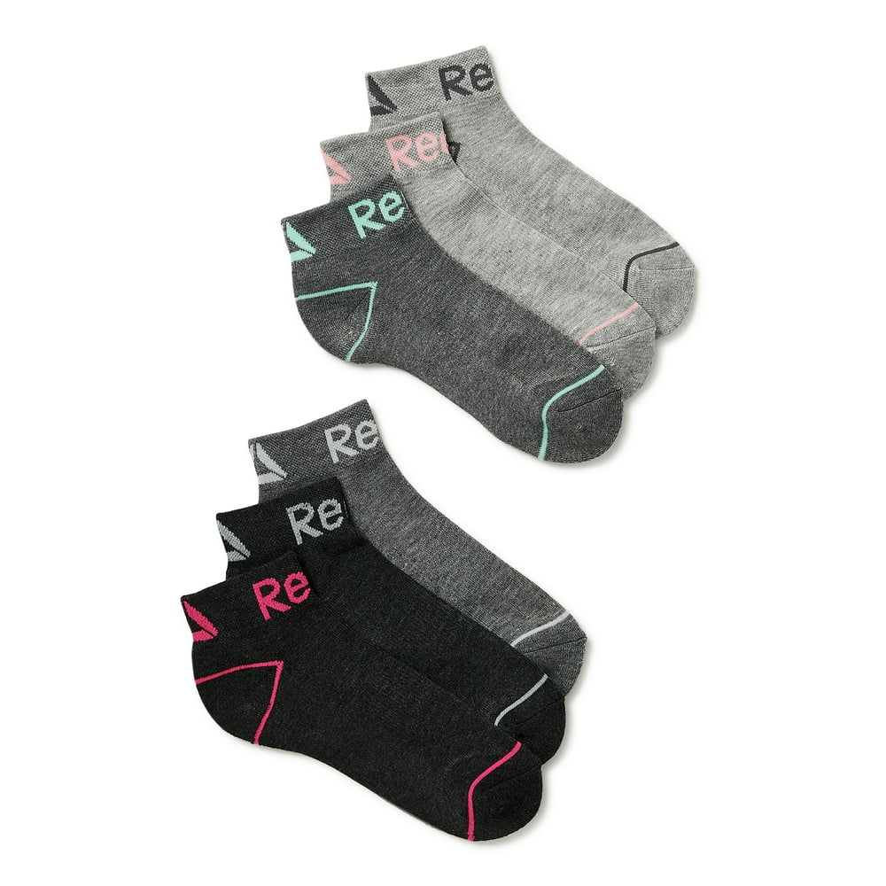 Reebok Reebok Women's Cushion Quarter Socks, 6Pack