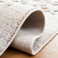 thumbnail image 5 of SAFAVIEH Marrakesh Boyce Diamond Polyester Area Rug, Grey/Light Grey, 8' x 10', 5 of 8