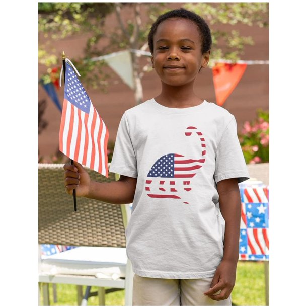 Mommy's Little Firecracker 4th of July Shirt for Kids - Toddler Girls & Boys Patriotic American Flag T-Shirt