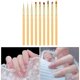 thumbnail image 2 of Pack of 9 Nail Brush Gels Brush For Manicure Acrylic UV Gels Extension Pen For Nail Polish Painting Drawing Brush, 2 of 4