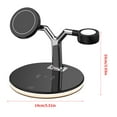 thumbnail image 4 of Hi.FANCY Phone Charging Station Wireless LED Phone Charger Type-C Universal Watch Earphone Charger, Black, 4 of 9