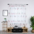 thumbnail image 3 of 1X2m Window Embroidered Short Curtain Blackout Panels Drapes Household (2), 3 of 7