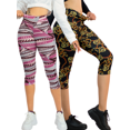 thumbnail image 1 of Paquete 2 Leggins Mujer Capris Bermuda Mallones Mayon Mallas UNITALLA, 1 of 5