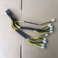 thumbnail image 4 of 2X 1200W 1600W Cable de Salida Nuevo Conector de Alimentación PCIE de 10 Pines para Bitmain Antminer APW7 + APW3 PSU L3 D3, 4 of 5