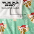 thumbnail image 4 of Gremlins Blanket, 50'x60' Gizamo Santa Hat Pattern Silky Touch Super Soft Throw Blanket, 4 of 6