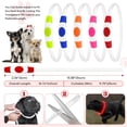 thumbnail image 3 of Miaocao LED Dog Collar, Light Up Dog Collars USB Rechargeable for Night Walking-Fashion TPU Glowing Safety Pet Collar Lights for Small Dogs Cat(Pink), 3 of 8