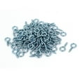 thumbnail image 2 of Uxcell 0.07" Thread Dia Garden Vine Wire Eyelet Screw Eye Hook 100Pcs, 2 of 4