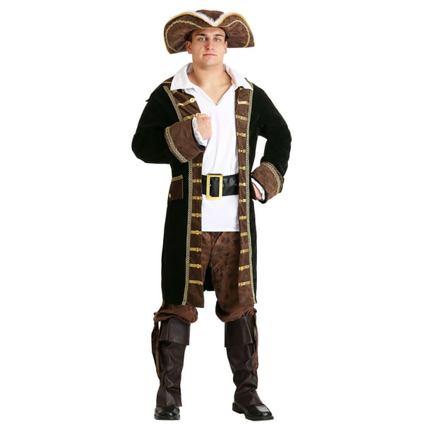 Men's Realistic Pirate Costume - Walmart.com - Walmart.com