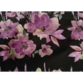thumbnail image 4 of oneOone Cotton Poplin Black Fabric Flower & Leaves Watercolor Sewing Fabric By The Yard Printed Diy Clothing Sewing Supplies 42 Inch Wide, 4 of 4