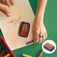 thumbnail image 2 of 2pcs Archival Ink Pad Yellow Stamp Pad Craft Ink Pad Stamps Partner DIY Craft Ink Pad Set Washable Safe Stamp Pads for Rubber Stamps Paper Wood Fabric, 2 of 8