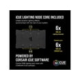 thumbnail image 5 of CORSAIR QL Series, iCUE QL140 RGB, 140mm RGB LED PWM White Fan, Dual Fan Kit with Lighting Node CORE - CO-9050106-WW, 5 of 8