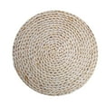 thumbnail image 1 of Boho Style Rattan Placemats Set for Party Kitchen Dining Farmhouse Table Decor Eco Friendly Natural Fiber Table Mats Decorative Home Accessory, 1 of 8