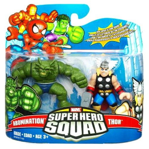 Marvel Super Hero Squad Thor with Grey Hammer Hasbro Action figure 2010 