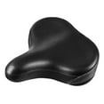 thumbnail image 2 of Addmotor Comfortable Cruiser Bike Seat Extra Wide Bicycle Saddle with Suspension, Dual Shock Absorbing, Great Replacement Soft Bike Saddle for Women and Men, Black, 2 of 9