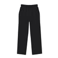 thumbnail image 4 of longantii Girl's Baggy Straight Wide Leg Sweatpants Elastic Waisted Jogger Trackpants with Pockets Preppy Hip Hop Dance Trousers Black 9-10 Years, 4 of 5