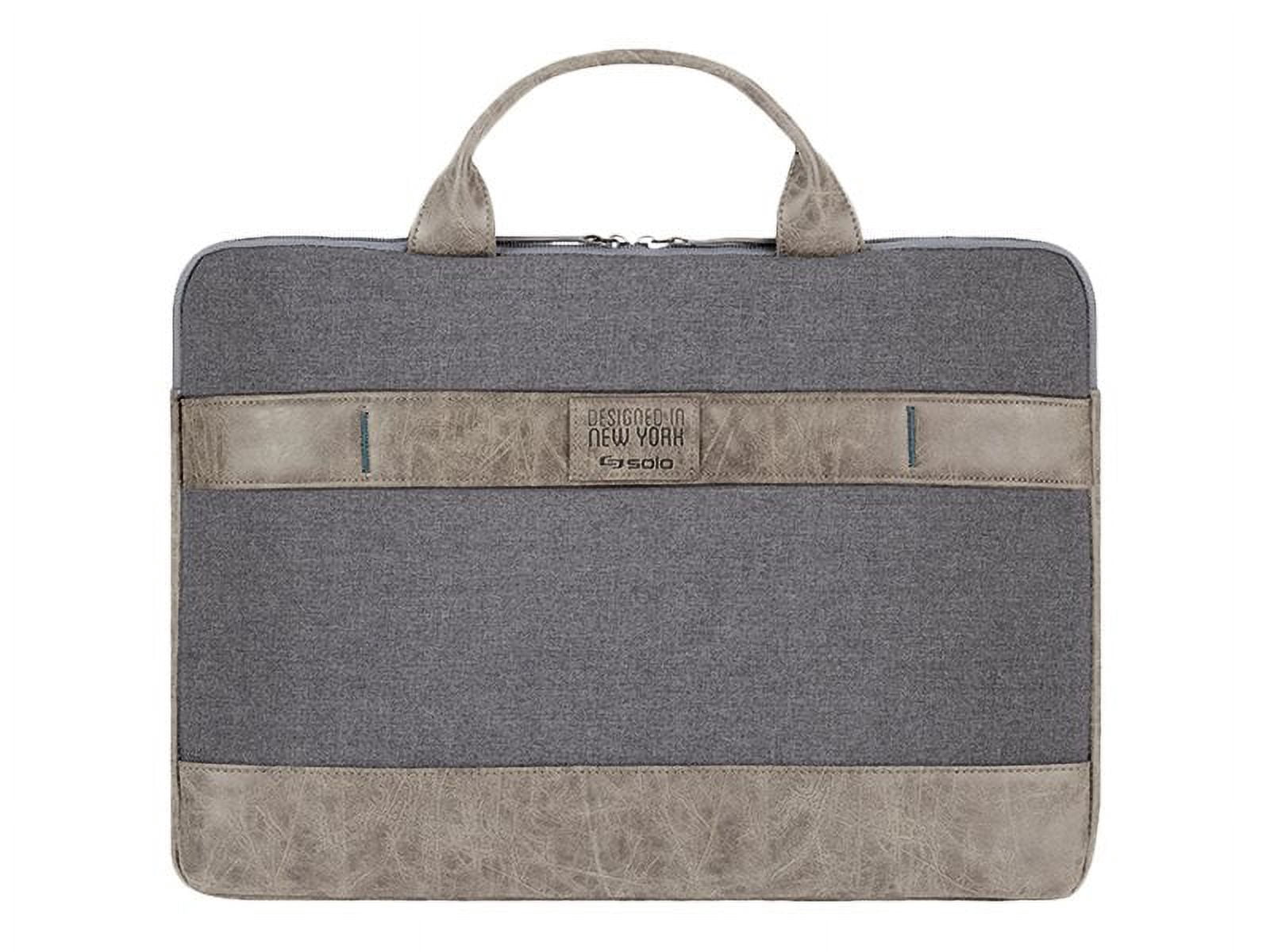 Solo New York Pilot Slim Padded Laptop Briefcase