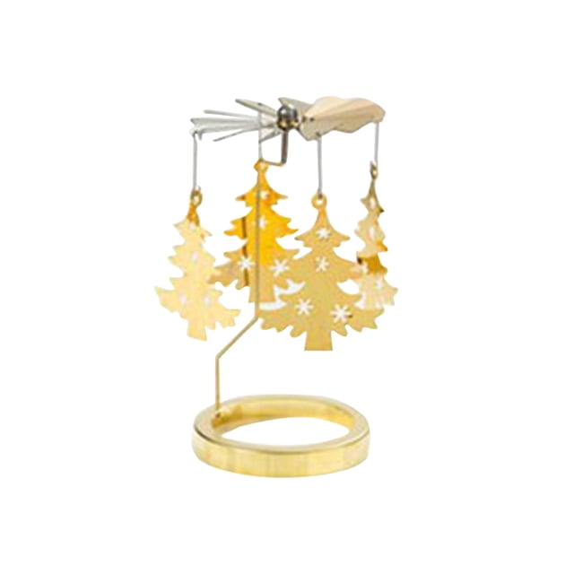 Agiferg Aromatherapy Candle Rotating Candlestick Revolving Lantern Romantic Candlelight