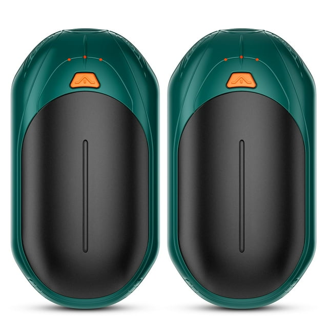Calienta Manos Recargables UNIHAND AI 6000mAh Paquete de 2 - Verde