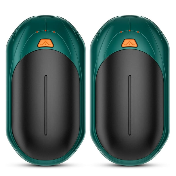 Calienta Manos Recargables UNIHAND AI 6000mAh Paquete de 2 - Verde