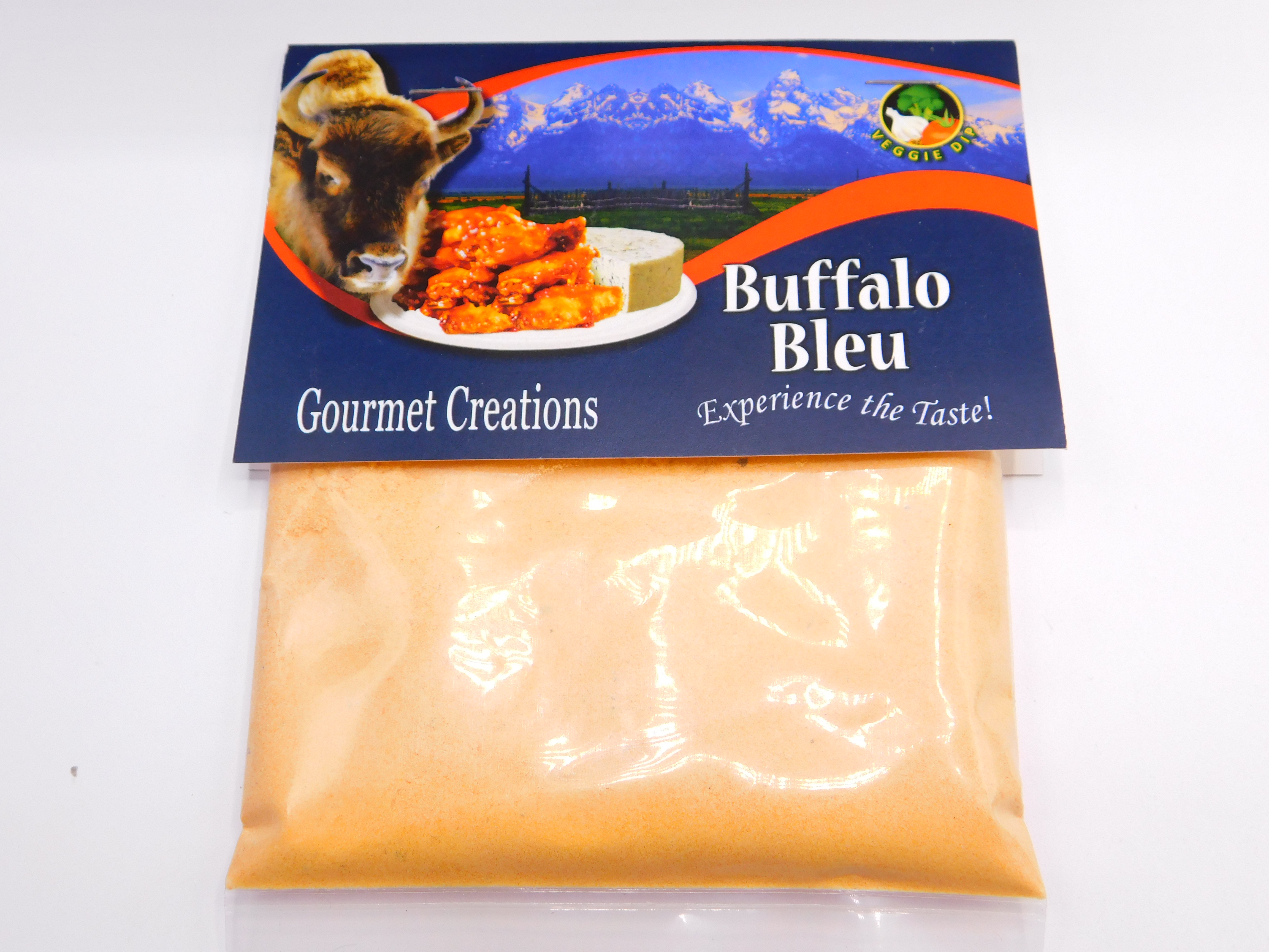 Gourmet Creations Buffalo Bleu Sour Cream Dip Mix, use in buffalo