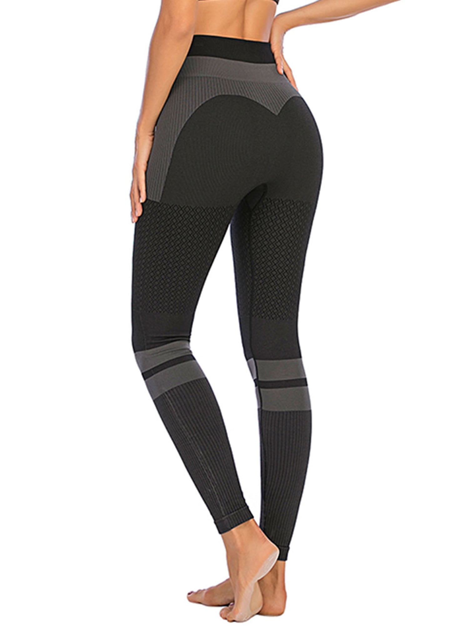 FANNYC Yoga Pants For Women's High Waist Sports Leggings Tummy Control  Pilates External Wear Gym Exercise Activewear Elastic Belt Tight Loungewear