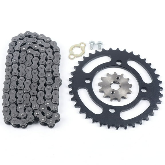 For Taotao 110cc 125cc ATV Coolster Dirt Bike 420 Chain Rear & Front Sprocket