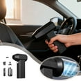 thumbnail image 2 of LED Turboblower Portable Air Blower with 3 Speed Settings USB Rechargeable Fast Removal Ergonomic Mini Design for Efficient Cleaning, 2 of 8