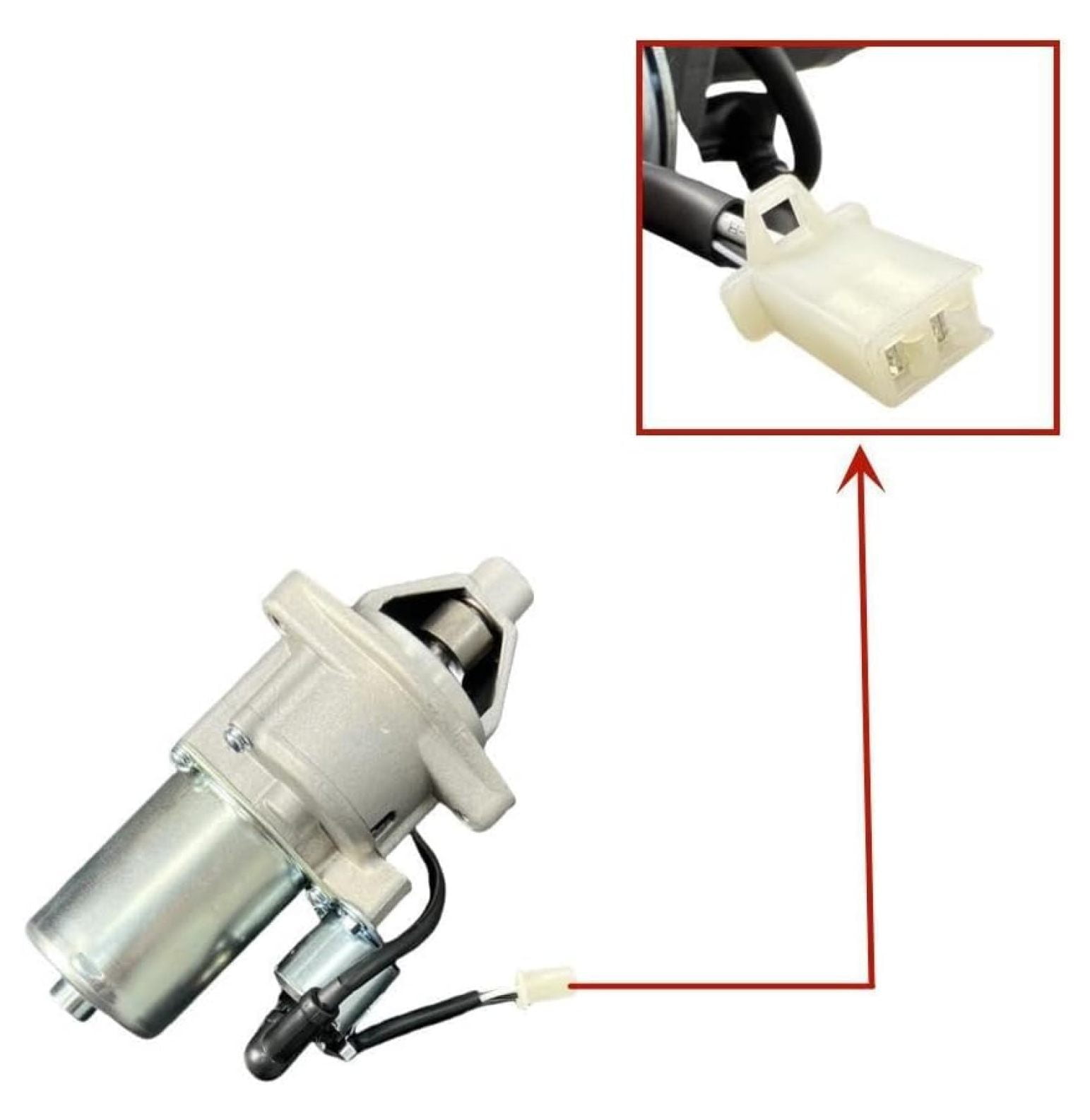 Starter W/ 2-Wire Plug For Predator 7250W 9000W 420cc for A-ipower SUA9000E SUA10000EC SUA12000E for WGen6000 WGen7500DFc WGen9500DFc WGen9500DF WGen9500 WH10000DF Generator
