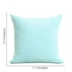thumbnail image 3 of Funda de almohada de tejido suave, tamaño estándar de 45 x 45 cm | 98 % algodón, 2 % elastano, transpirable | Cierre tipo sobre | Paquete de 1, 3 of 7