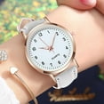 thumbnail image 4 of Leather Quartz Band Women's Watch Watch Wrist Casual Analog Women's Watch Dog Watches for Women Mens Leather Watch Band Time Watch Small Watch for Women Vintage Leather Watch Strap Stretch Watch Bands, 4 of 4