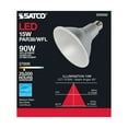 thumbnail image 6 of Satco 15w PAR38 LED 60 deg. Beam E26 Medium base 2700k Warm White, 6 of 11