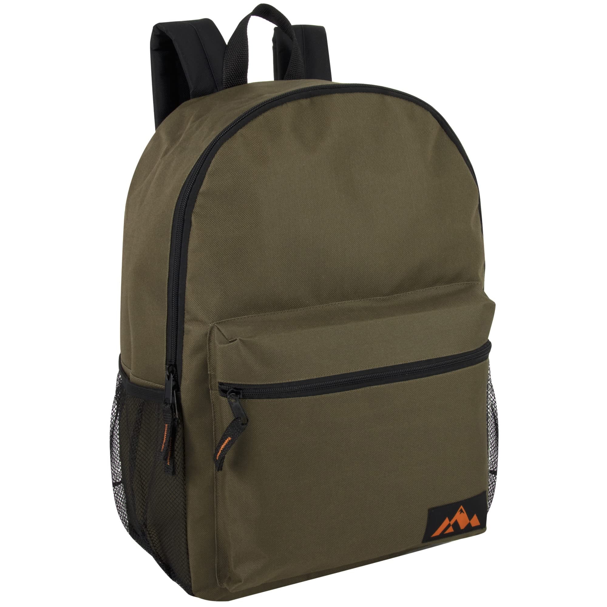 24 pack Solid Colored Backpacks for Stationary, Travel, Commuting, Gym in Assorted Colors Pack
