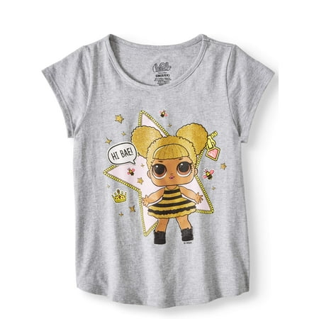 L.O.L Surprise! Doll Glitter Graphic T-Shirt (Little Girls & Big