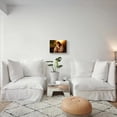 thumbnail image 5 of Jesus Canvas Print Wounded Lamb Soothed Christian Inspirational Wall Art Embrace of Divine Love Religious Framed Painting for Home Living Room Bedroom Decoration 16x12in, 5 of 6