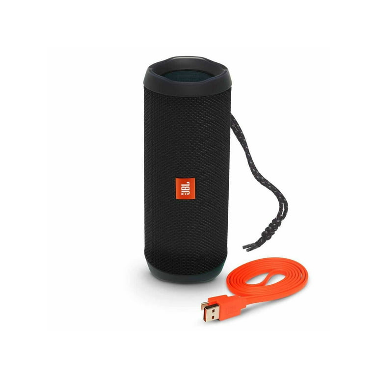 glide klippe føderation JBL Portable Bluetooth Speaker with Waterproof, Black, JBLFLIP4BLKAM-B  (Open Box) - Walmart.com