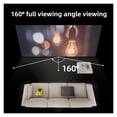 thumbnail image 2 of Projector Screen 60-130 Inch White Grid Anti-Light 160 ° Viewing Angle Reflective Projection Screen Indoor Outdoor Movie ,Wrinkle-Free, 2 of 6