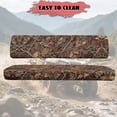 thumbnail image 2 of FKELYI Camo Hunting Leaf Print UTV Seat Covers Full Protection Anti-Dust Bench Seat Cover with Elastic Band Backrest Cover Waterproof Decor UTV Accessories, 2 of 7