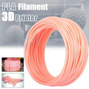 ECCPP PLA Material 3D-Printer Filament 1.75MM Tangle-Free Color Fluorescence Pink 50G