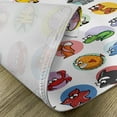 thumbnail image 5 of Ambesonne Zoo Place Mats Set of 4, Funny Cartoon Animals Set, Standard Size, Multicolor, 5 of 6
