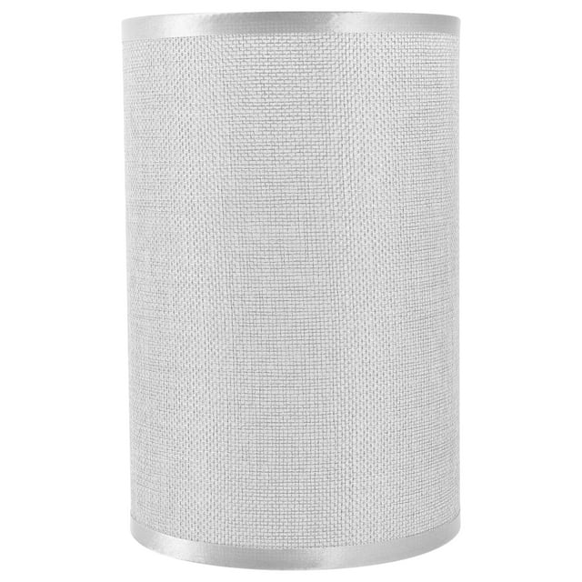 Pantalla de lámpara de mesa Pantalla de lámpara de mesita de noche Pantalla de lámpara de escritorio simple Pantalla de lámpara de mesa de tela E27