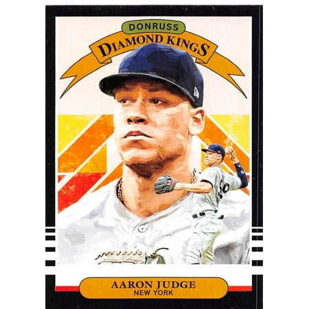- 2019 Donruss #2 Aaron Judge New York Yankees Diamond Kings Baseball Card