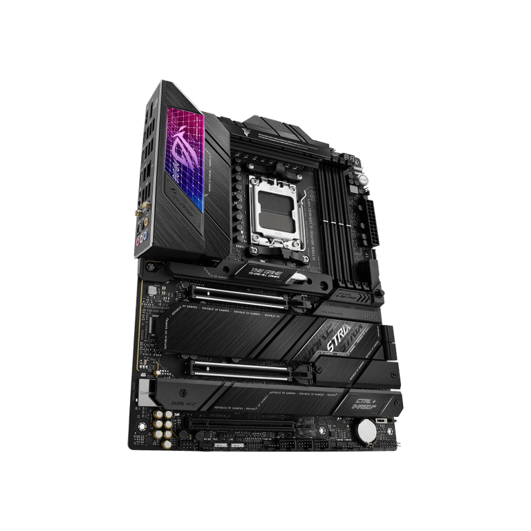ASUS X670E-E ROG Strix Gaming WiFi AMD AM5 ATX Motherboard - Micro Center