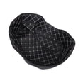 thumbnail image 2 of vortess High Density PU Motorcycle Seat Pad Liner with Storage Pocket Rear Trunk Cushion beige line, 2 of 9