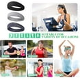 thumbnail image 5 of Sweatband sports headband, running antiperspirant band sports headband, elastic anti-perspirant headband, soft sports headband - Type:Set2;, 5 of 5