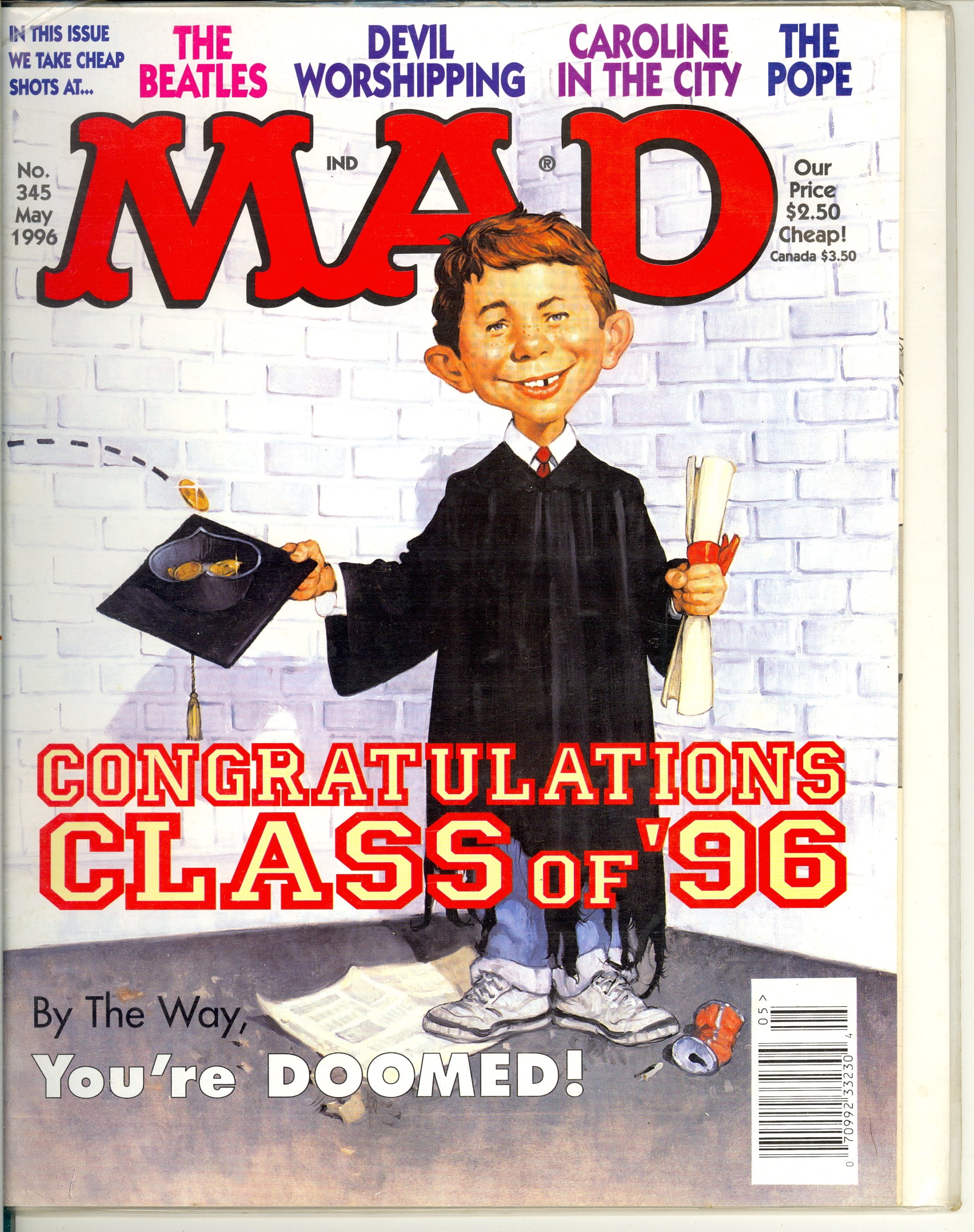 Cover of Mad Magazine #345