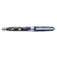 thumbnail image 5 of Xezo Urbanite I Acrylic  Brass Fountain Pen (Fine Nib) - Modern Blue, 5 of 6