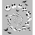 thumbnail image 2 of Men's The Nightmare Before Christmas Jack Emotions Swirl  Graphic Tee Silver 2X Large, 2 of 4