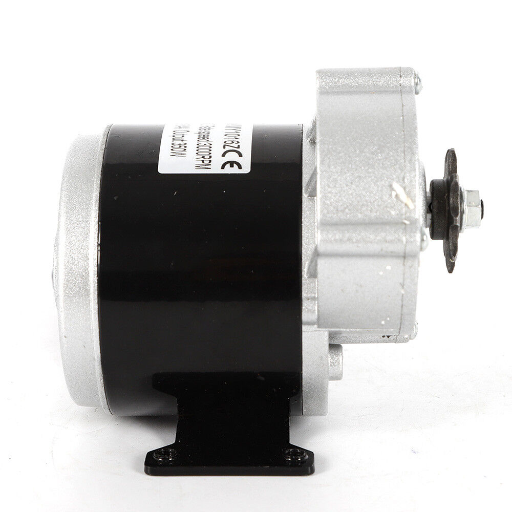 350W 24 V DC electric motor for bicycle bike scooter gear reduction 300 Rpm for Small Electric Vehicles, Mopeds, Mini Bikes